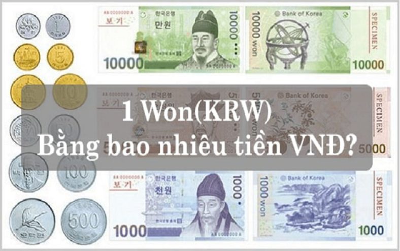  Mách bạn cách tiền Hàn đổi sang tiền Việt nhanh chóng, tiện lợi